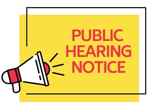 Public Hearing notice