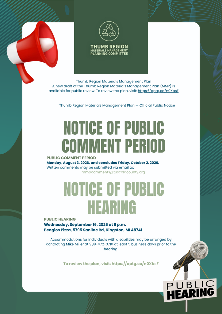 Public Hearing notice