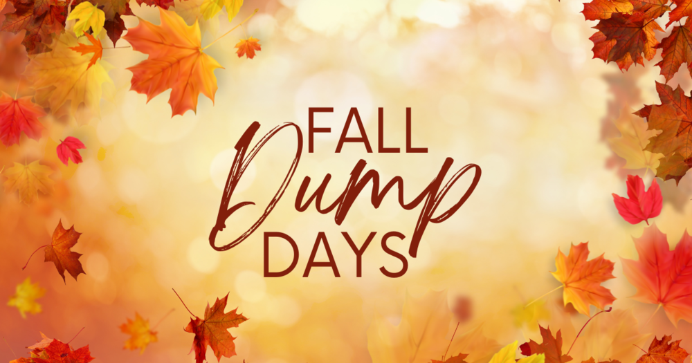 Fall Dump Days