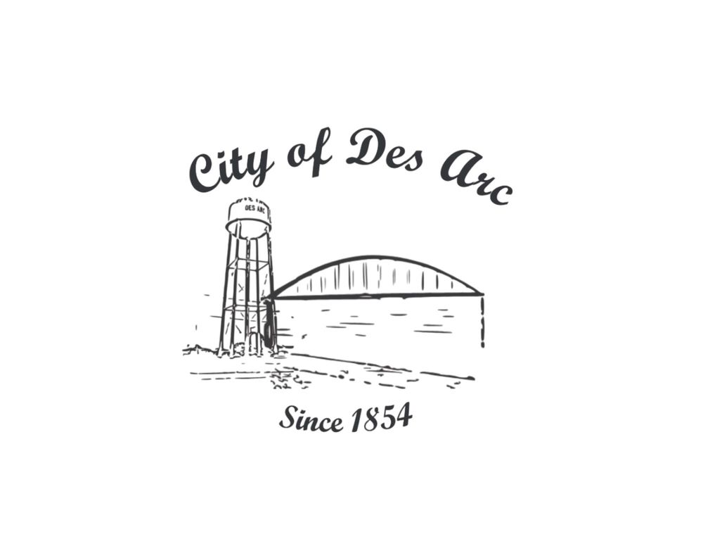city of des arc logo