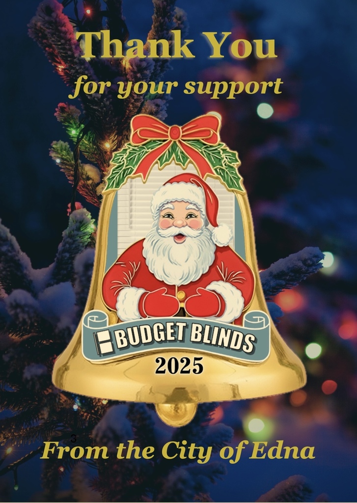 Budget Blinds ornament thank you