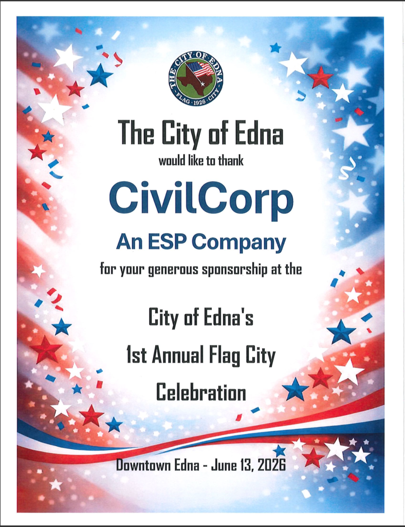 Thank You to Civil Corp for Flag City Celebration Sponsorship