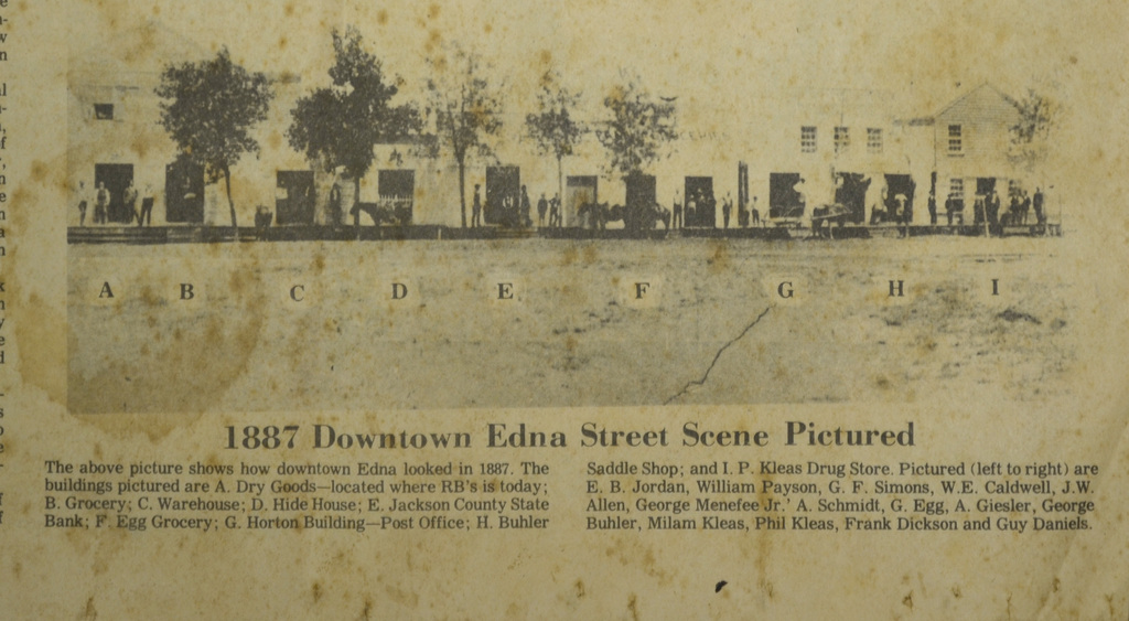 1887 Edna reprinted in the newspaper