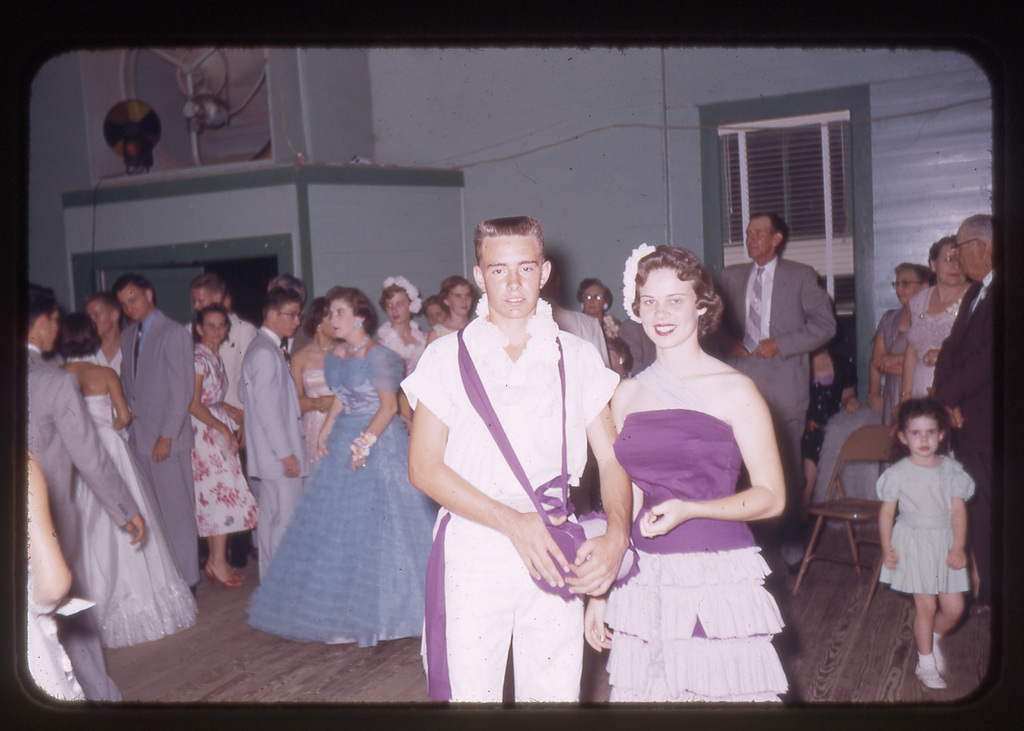 School event from 1956-1957 at the Civic Auditorium