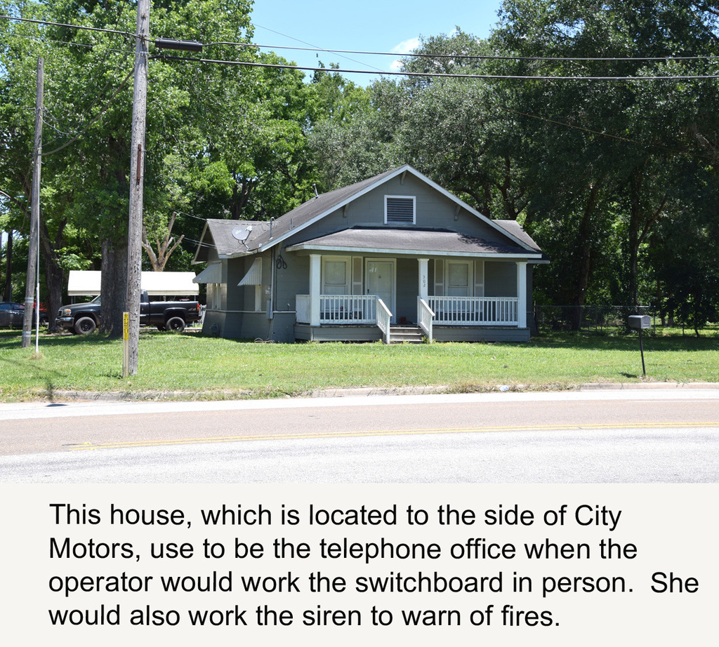 House where the telephone office used to be