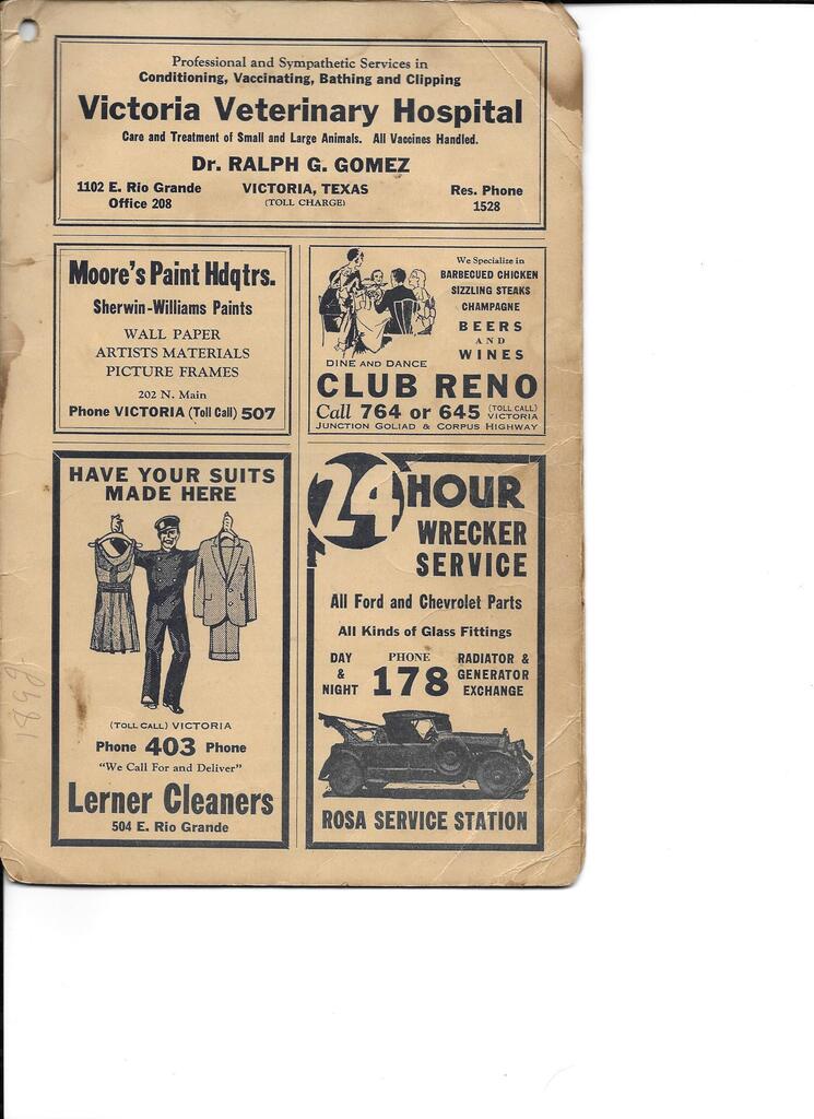 page 6 of the 1942 Edna phone book