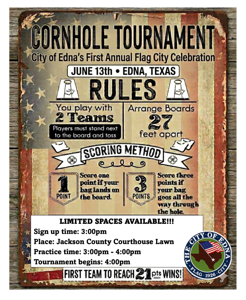 Flag City Celebration cornhole tournament