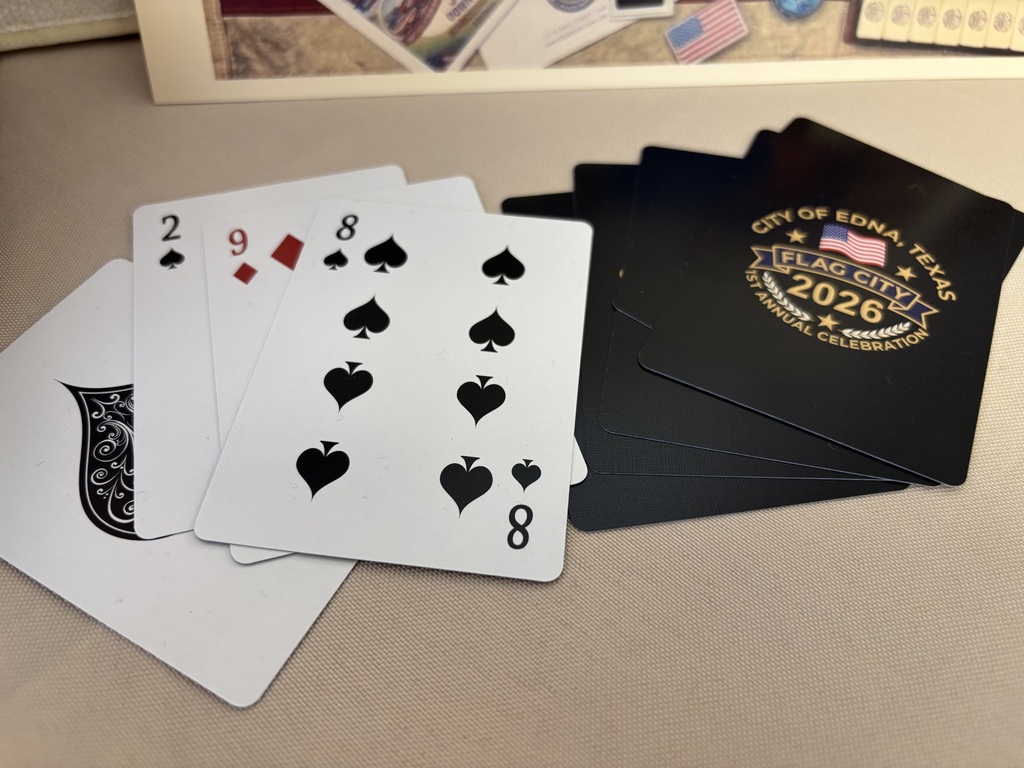 Flag City Celebration poker cards