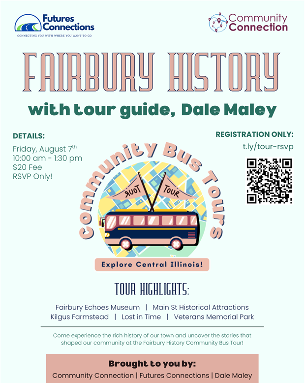 Fairbury History Tour Flyer