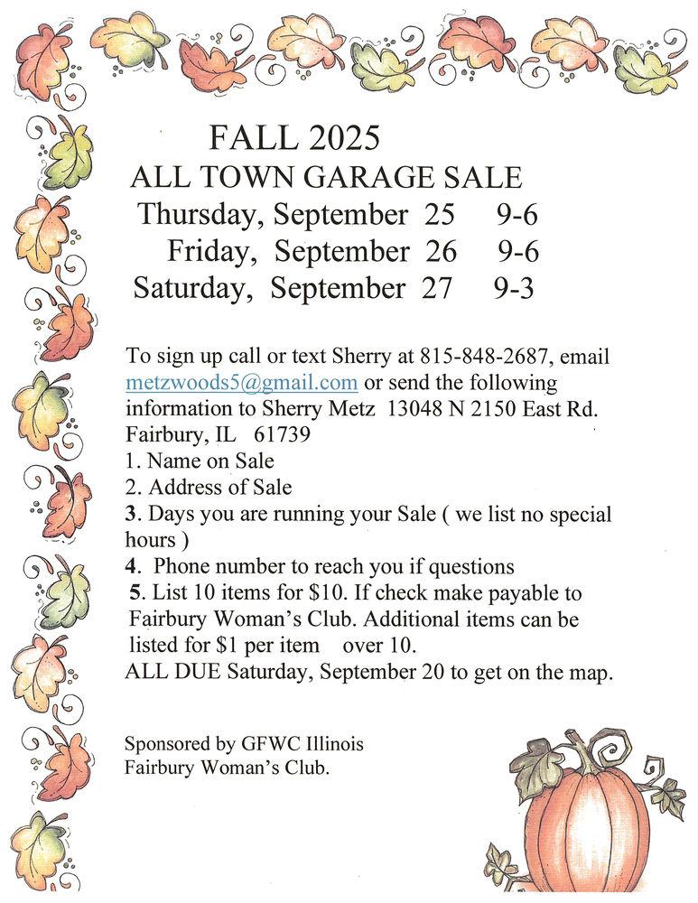 fall sale
