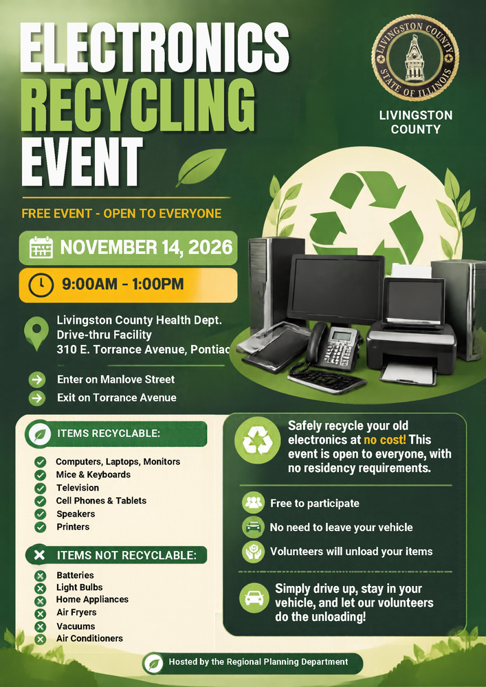 Electric Recycling Event Flyer 