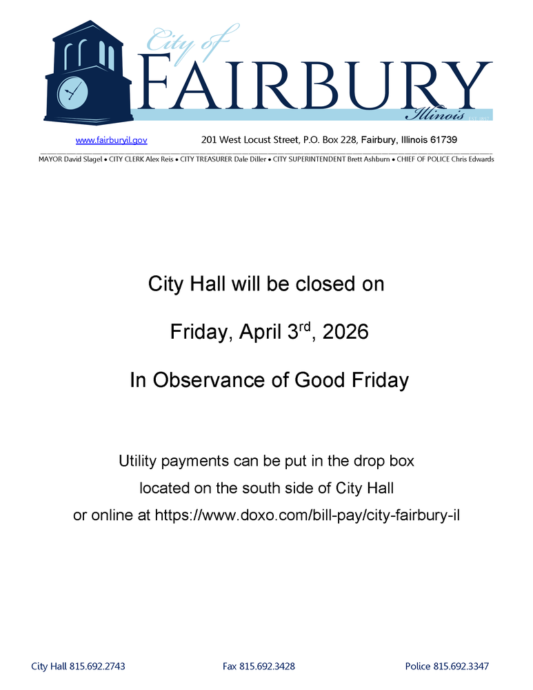 city hall closed