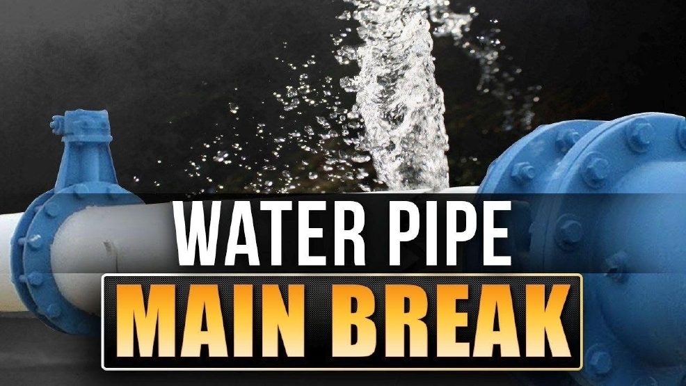 water main break