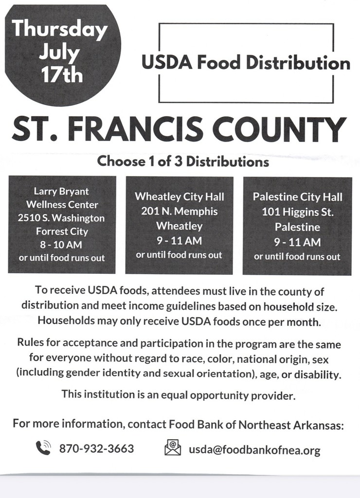 USDA Food Distribution 