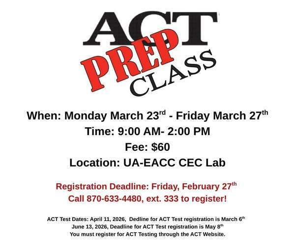 ACT PREP CLASS