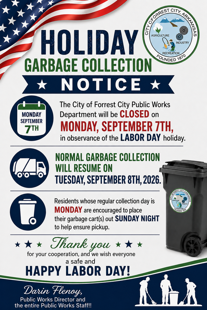 Garbage schedule 
