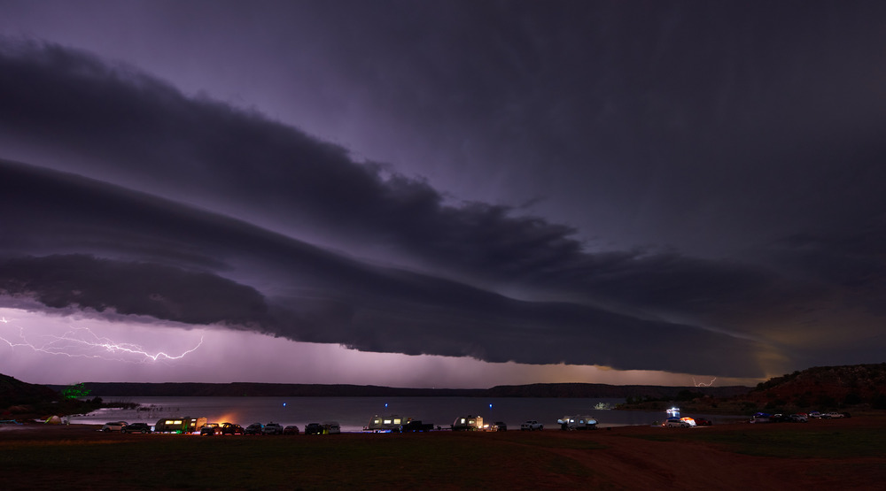 6-26-26 Insane Shelf Cloud over Harbor Bay Photo Courtesy David Brookshier