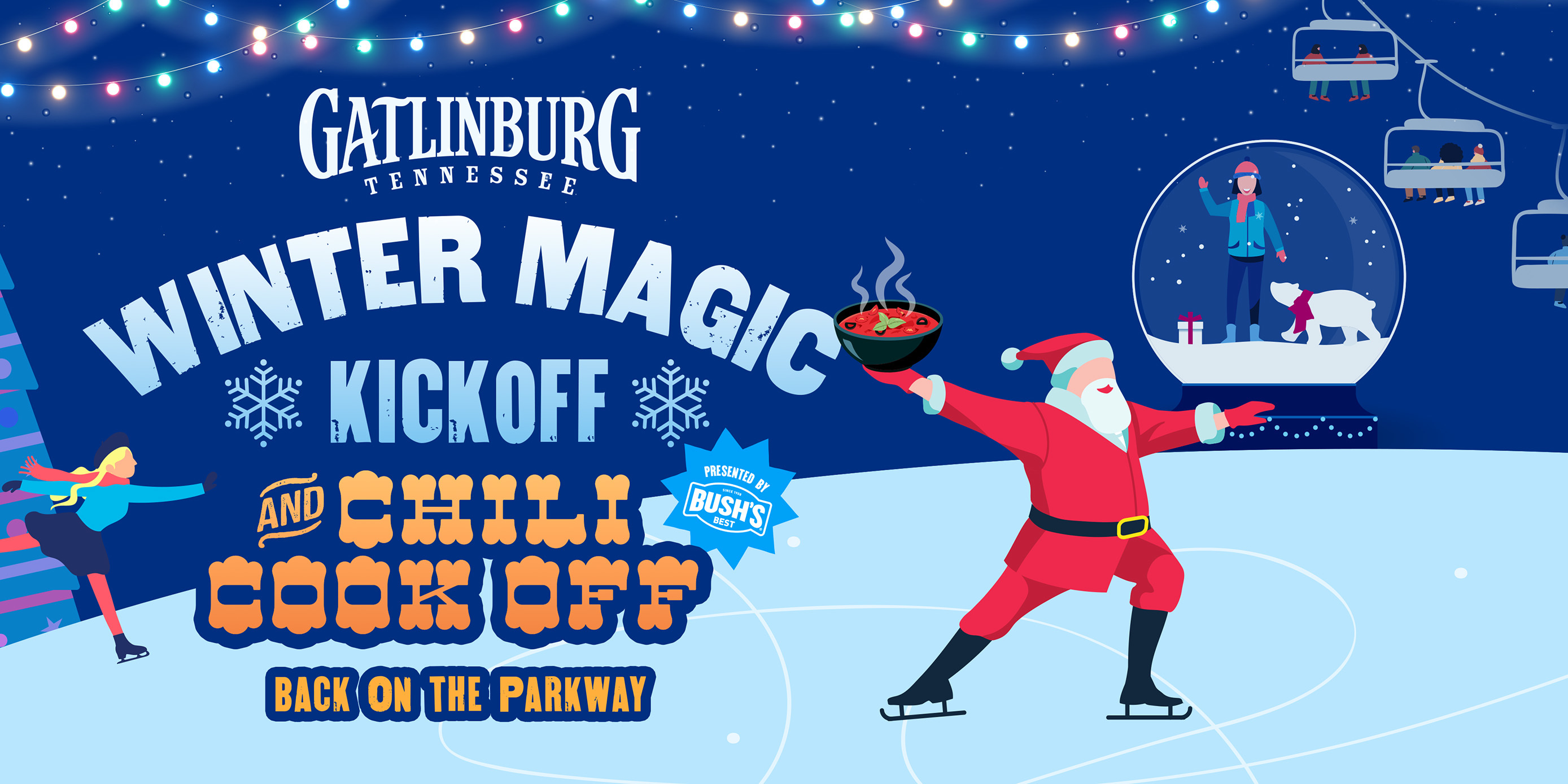 Parkway to be closed for Winter Magic Kickoff and Chili Cookoff