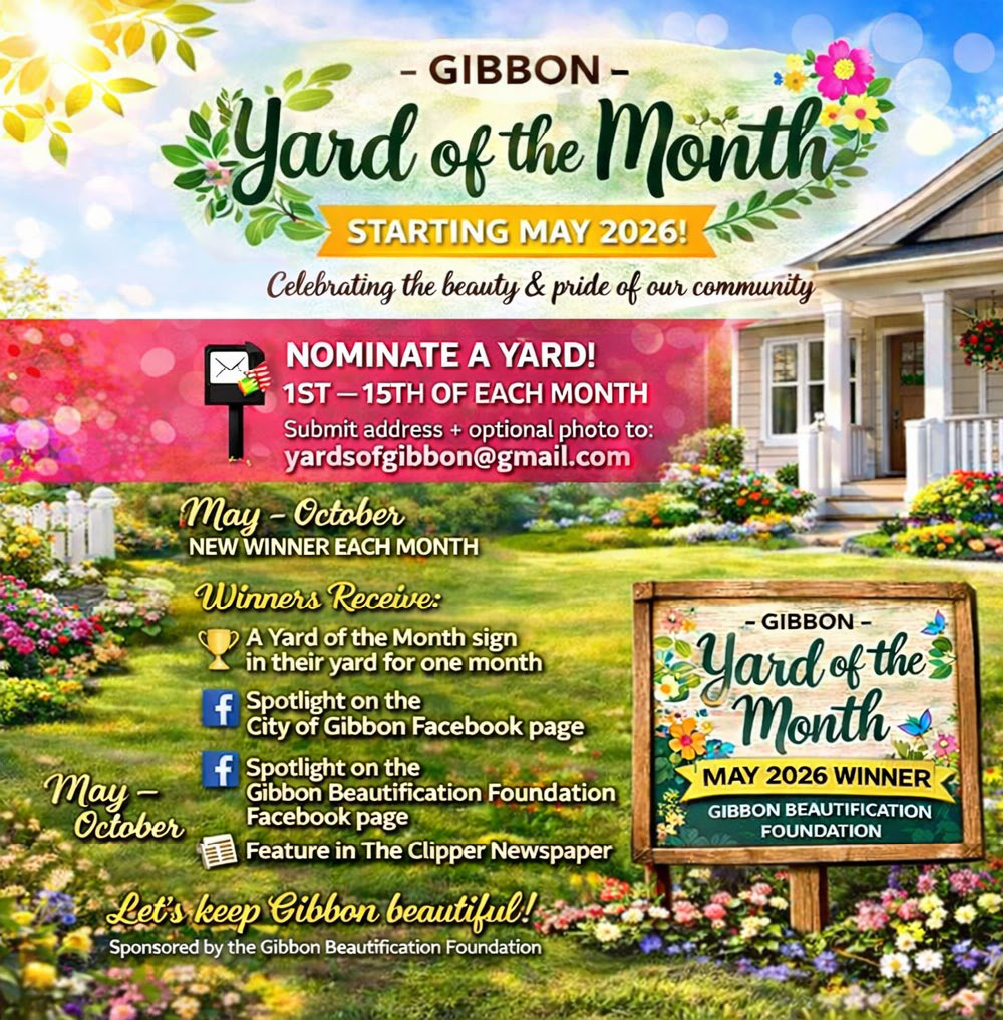 Yard of the Month Flyer