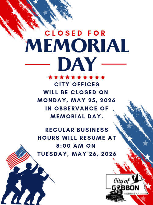 Closed Memorial Day