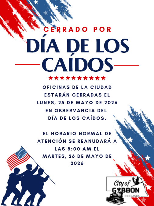 Closed Memorial Day