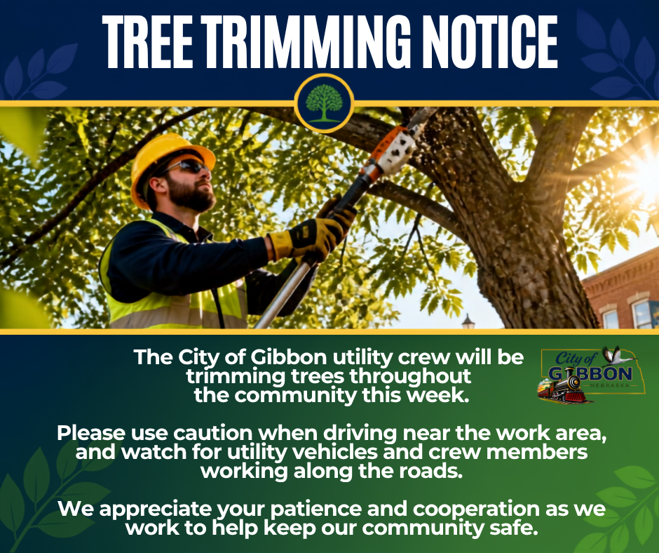Tree Trimming Notice
