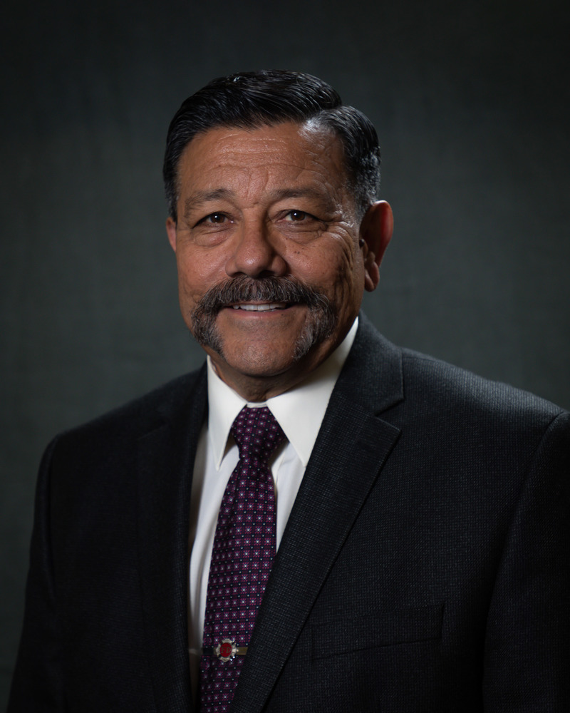 Portrait of Mayor Al Gameros in a suit and tie