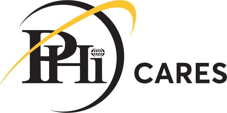 PHi Cares logo