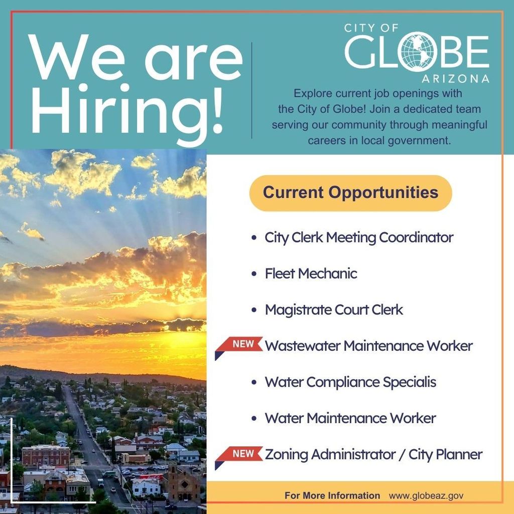 We're Hiring! Flyer