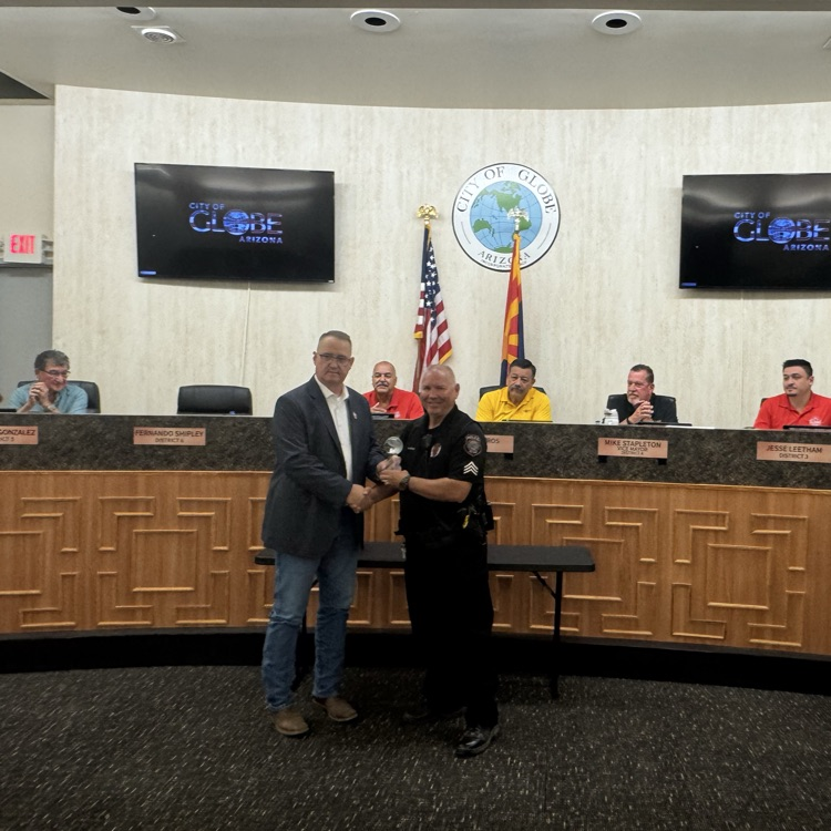 Photo of Chief Walters and Sergeant Boyd 