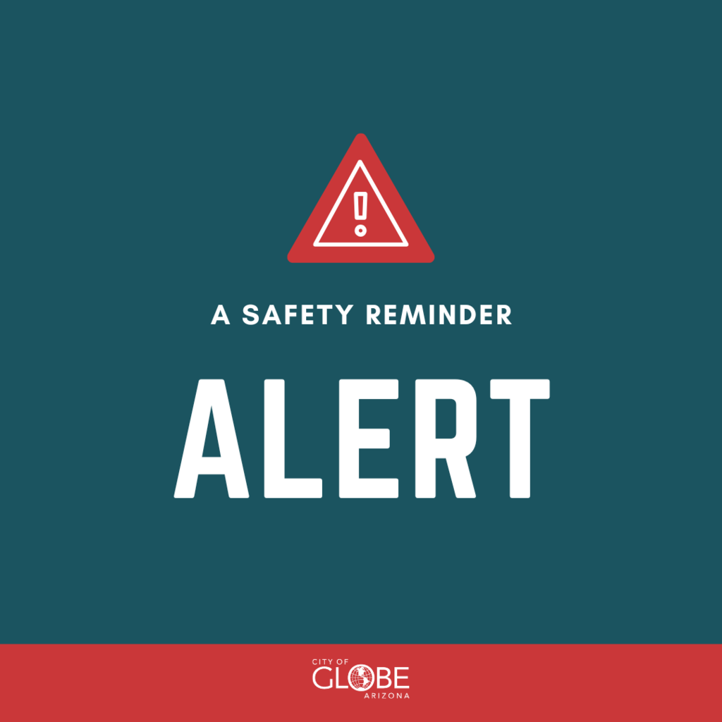 A Safety Reminder ALERT