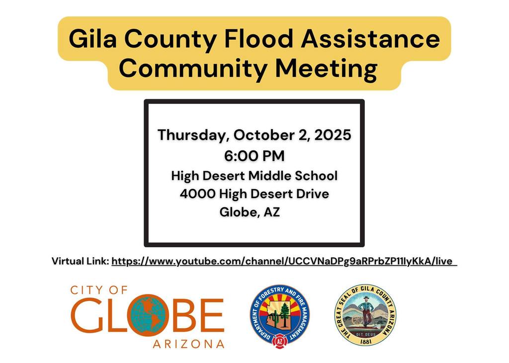 Gila County Flood Assistance Community Meeting
