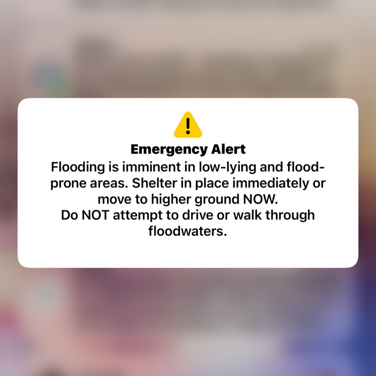 READY GILA ALERT : Flooding is imminent in low-lying and flood-prone areas. Shelter in place immediately or move to higher ground NOW. Do NOT attempt to drive or walk through floodwaters.