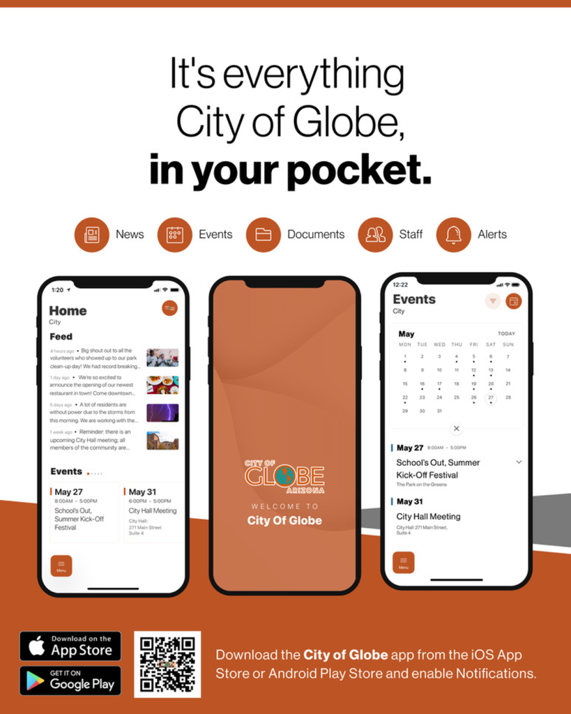 City of Globe App Poster