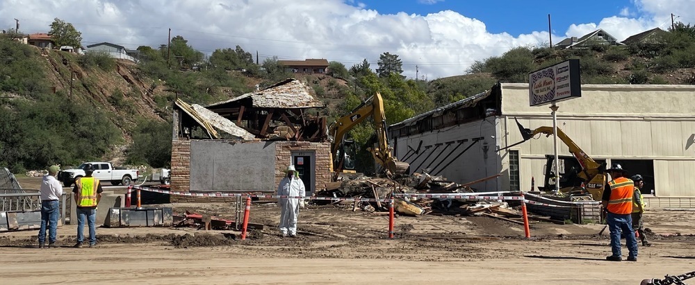Photo of Silver King Building Demolition Site