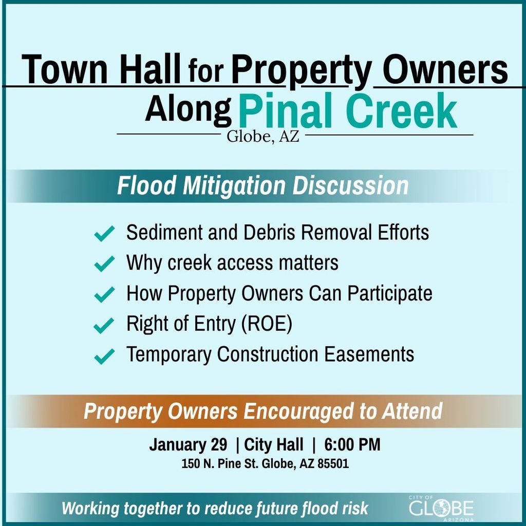 Town Hall for Property Owners Information