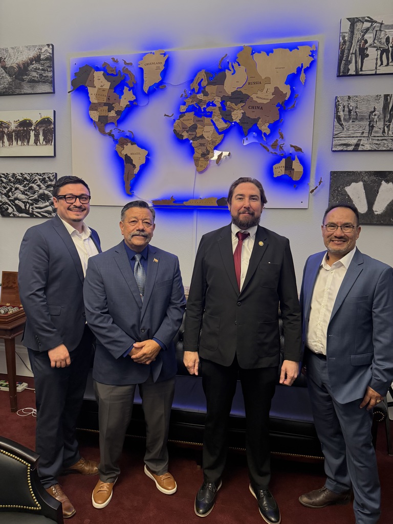 City of Globe Council Members with Representative Eli Crane