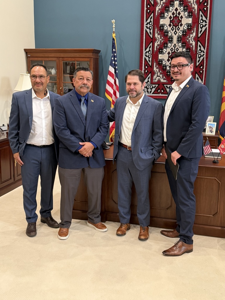 Globe City Council with Senator Ruben Gallego