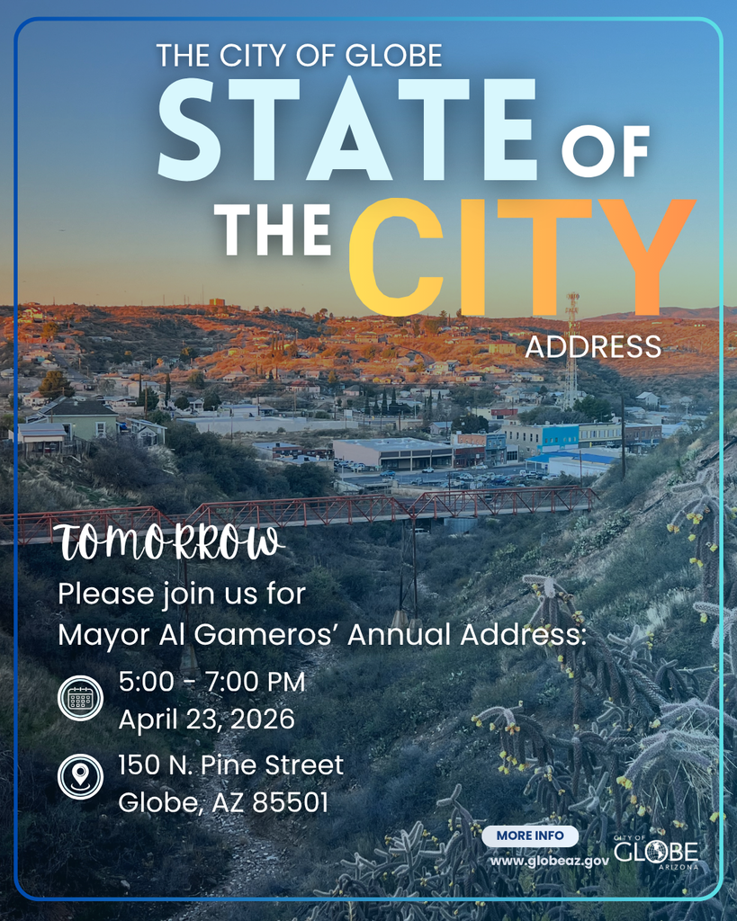 State of the City -Tomorrow April 23rd