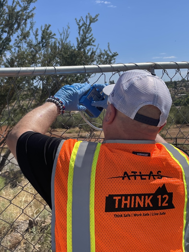 Air Monitors being installed at TDMS location