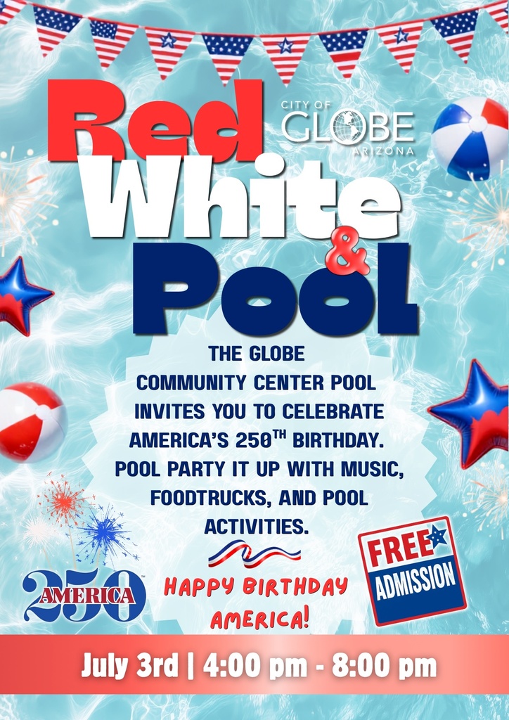 Red, White, & Pool Flyer