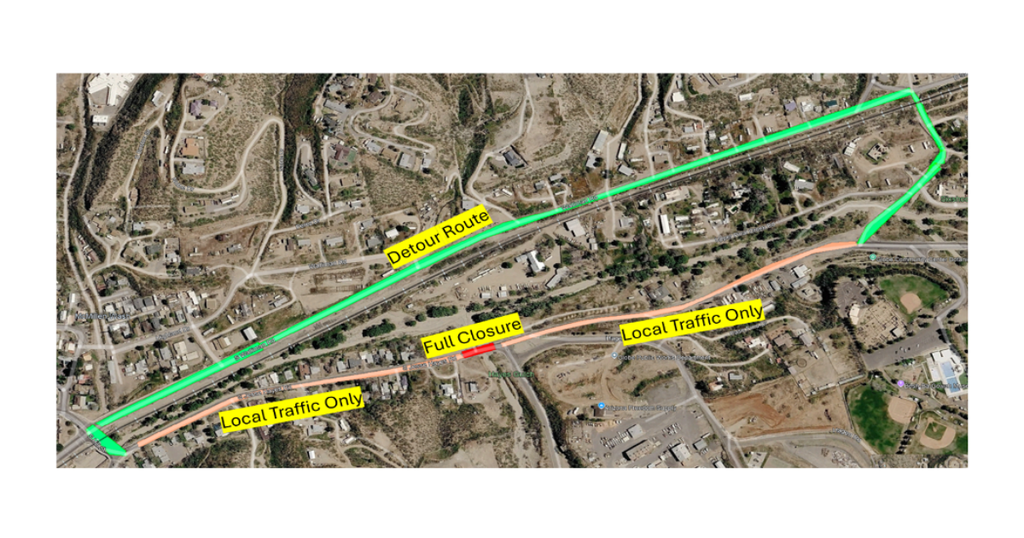 Detour Route