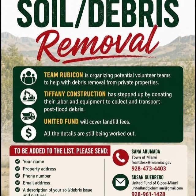 spill/debris removal