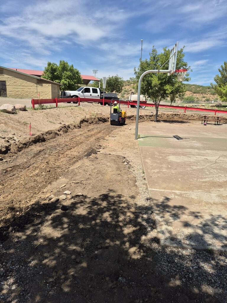 Work continues 