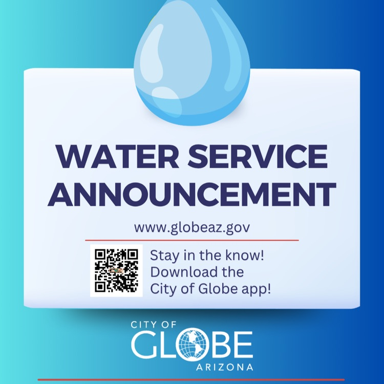 water service announcement