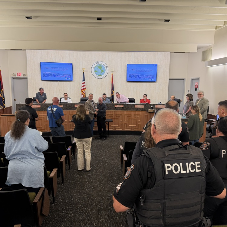 At the City Council Meeting