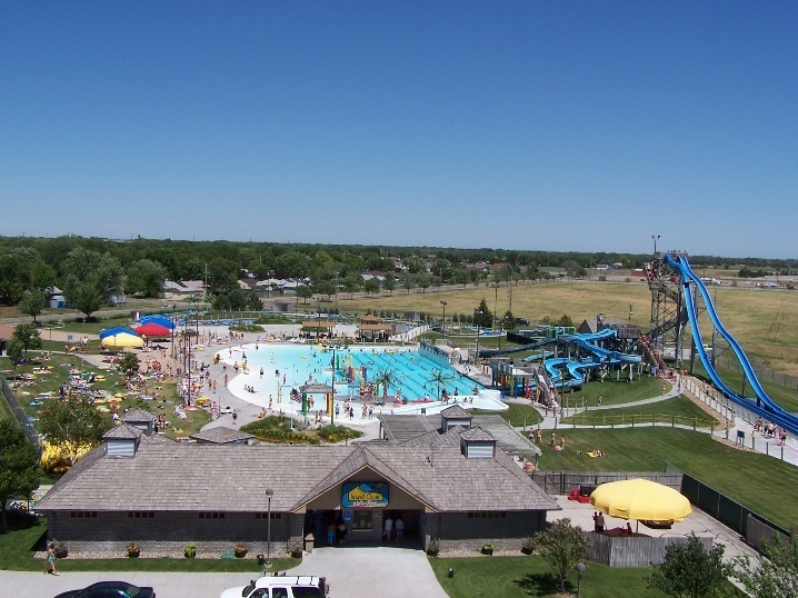 Aerial View of Island Oasis