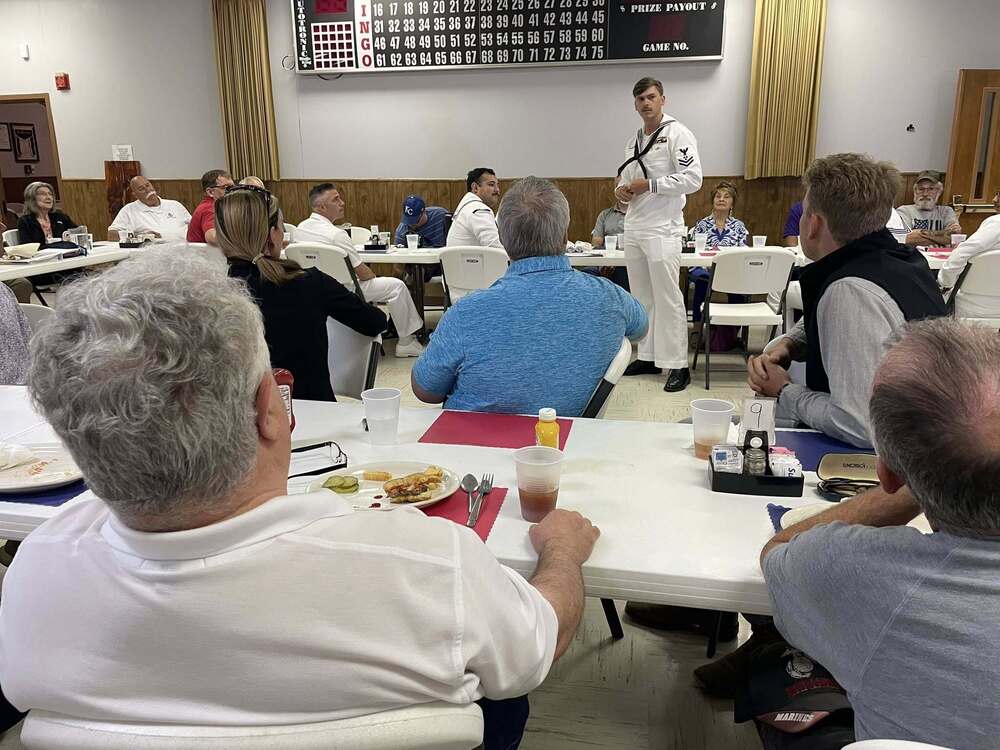 USS Nebraska Sailors Visiting Grand Island in 2025