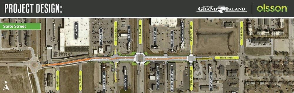 State Street Project Design Map