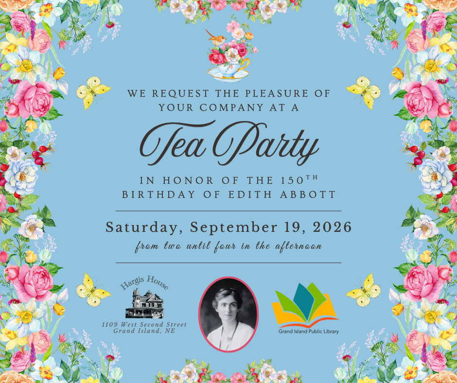 Edith Abbott Victorian Tea Party